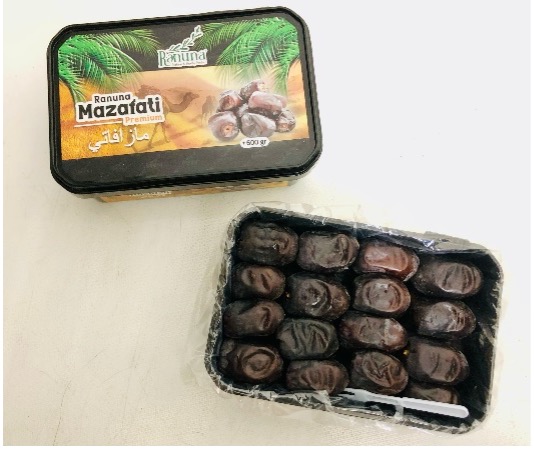 Kurma Tunis Bam Mazafati Ranuna 600gr