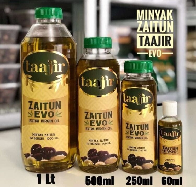 Minyak Zaitun Taajir Evoo 500ml